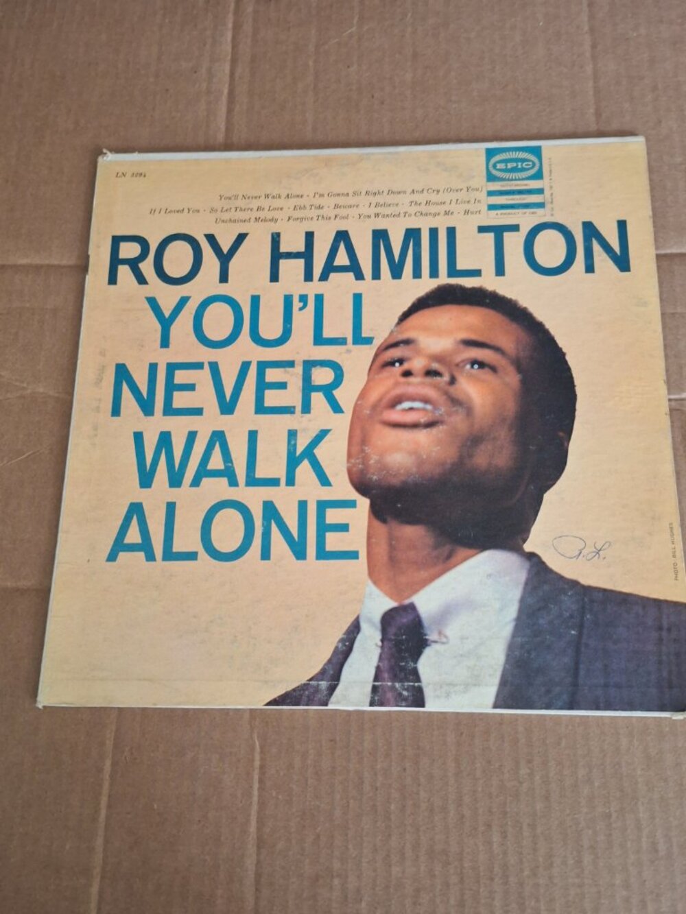 roy hamilton lp record